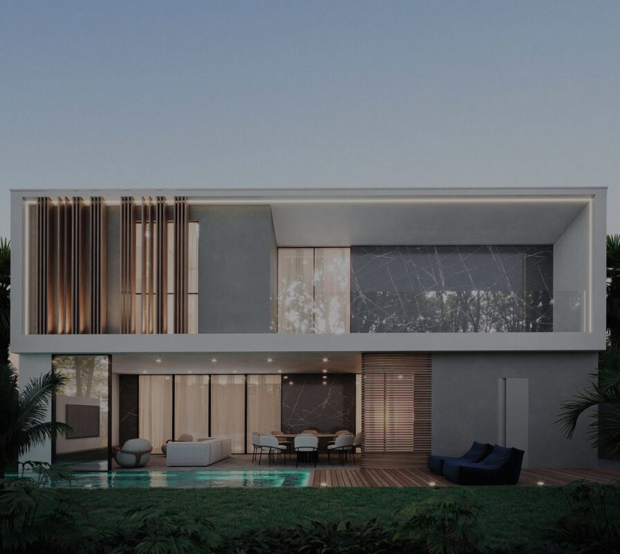 Metal frame houses